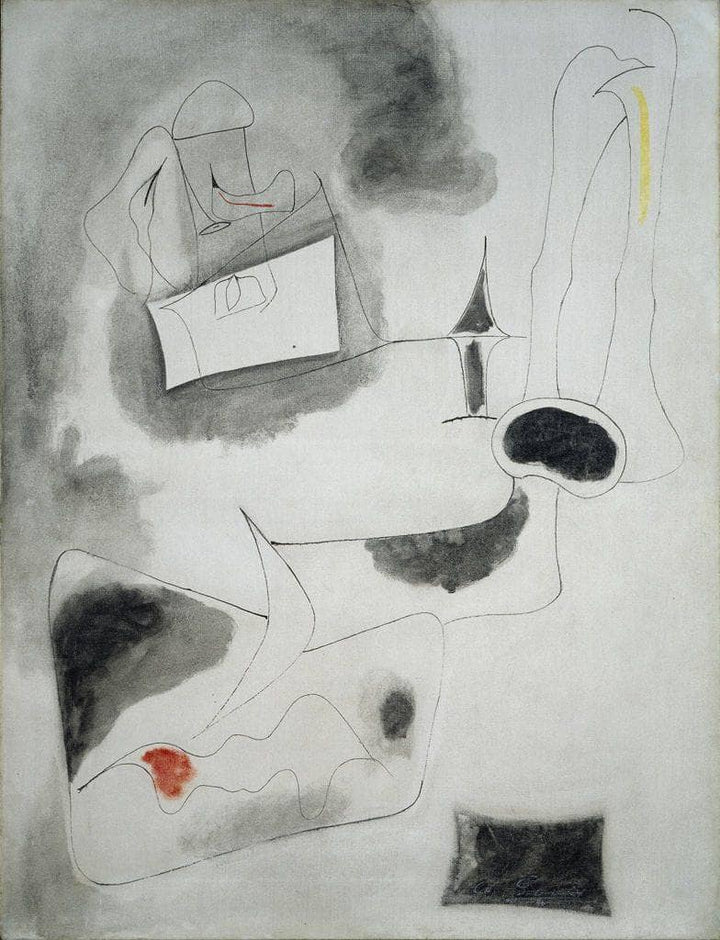 Nude by Arshile Gorky — hand-painted abstract oil painting reproduction on canvas