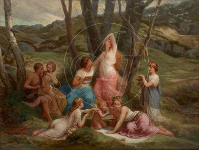 Nymphs by Henri-Pierre Picou — oil painting reproduction
