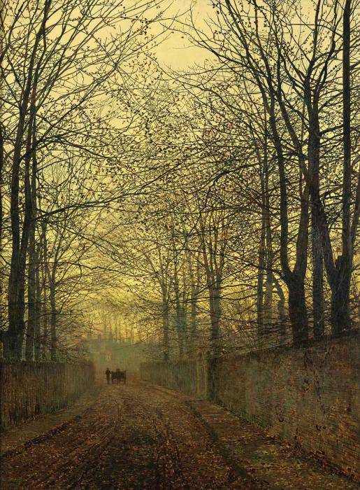 October Gold - John Atkinson Grimshaw