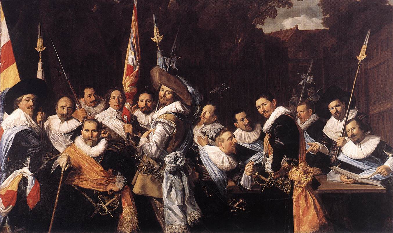 The Officers of the St Adrian Militia Company - Frans Hals