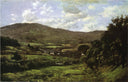 Okemo Mountain, Ludlow, Vermont by T. C. Steele — valley oil painting wall art, Impressionism