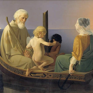 Old Age. From the series: The Four Ages of Man