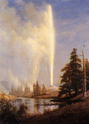 Old Faithful - Albert Bierstadt