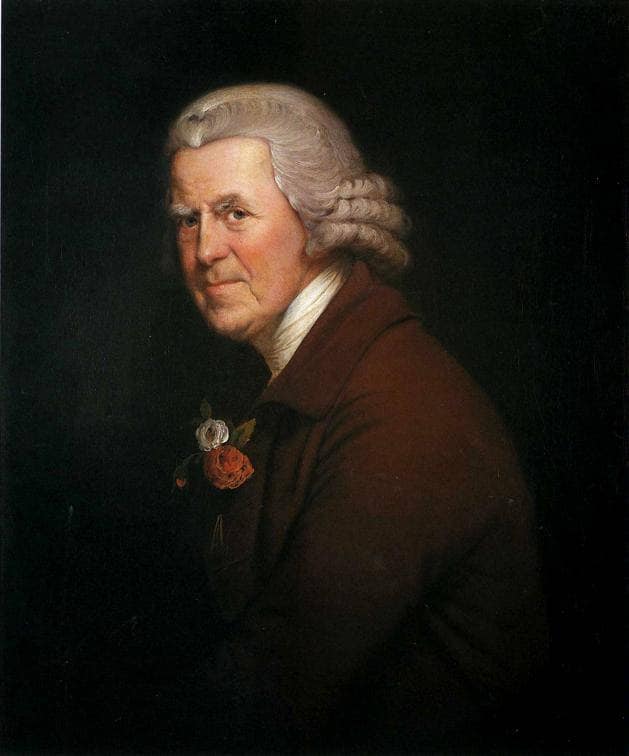 Old John, Head Waiter at the King's Head in Derby by Joseph Wright — hand-painted portrait oil painting reproduction on canvas
