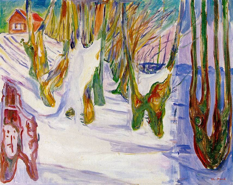 Old Trees - Edvard Munch