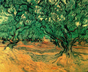 Olive Trees by Vincent van Gogh — hand-painted botanical oil painting reproduction on canvas