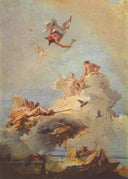 Olympus by Giovanni Battista Tiepolo — hand-painted abstract oil painting reproduction on canvas