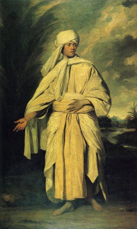 Omai (Omiah) by Joshua Reynolds — hand-painted cultural oil painting reproduction on canvas