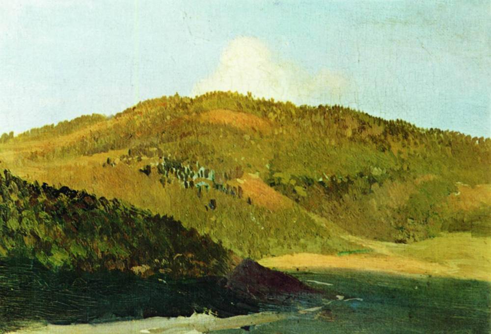 On peaks of Yaila - Isaac Levitan