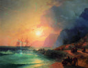 On the Island of Crete by Ivan Aivazovsky — ships oil painting wall art, Romanticism