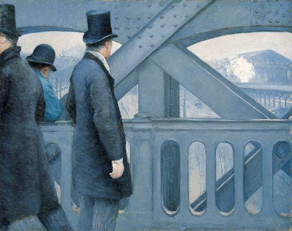 On the Pont De LâEurope - Gustave Caillebotte