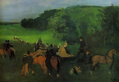 On the Racecourse in study