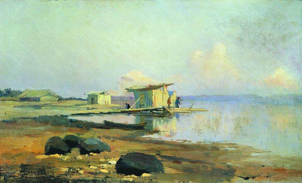 On the River. Calm - Fyodor Vasilyev