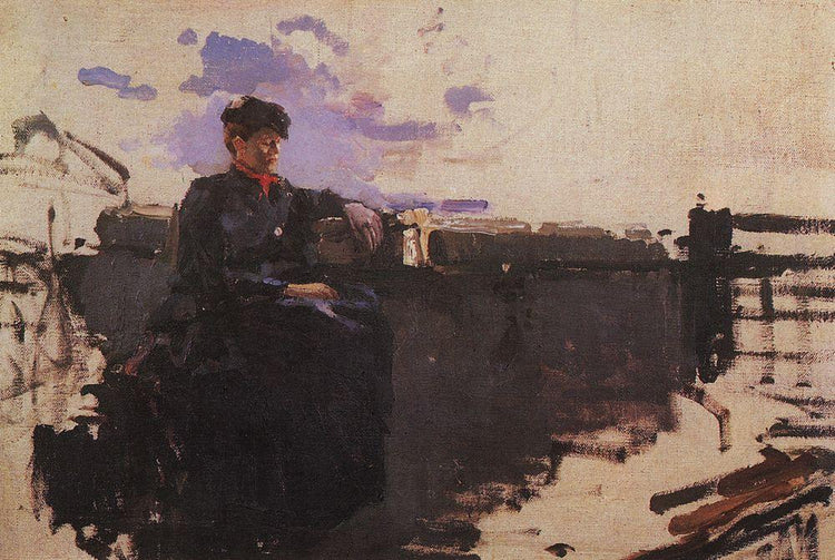 On the road - Konstantin Korovin