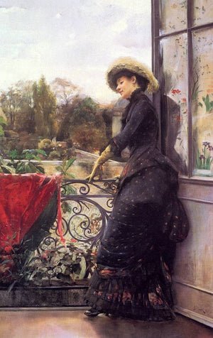 On The Terrace - Julius LeBlanc Stewart