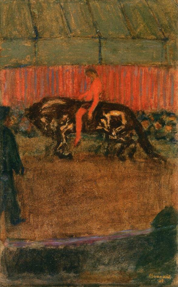 On the Track - Pierre Bonnard