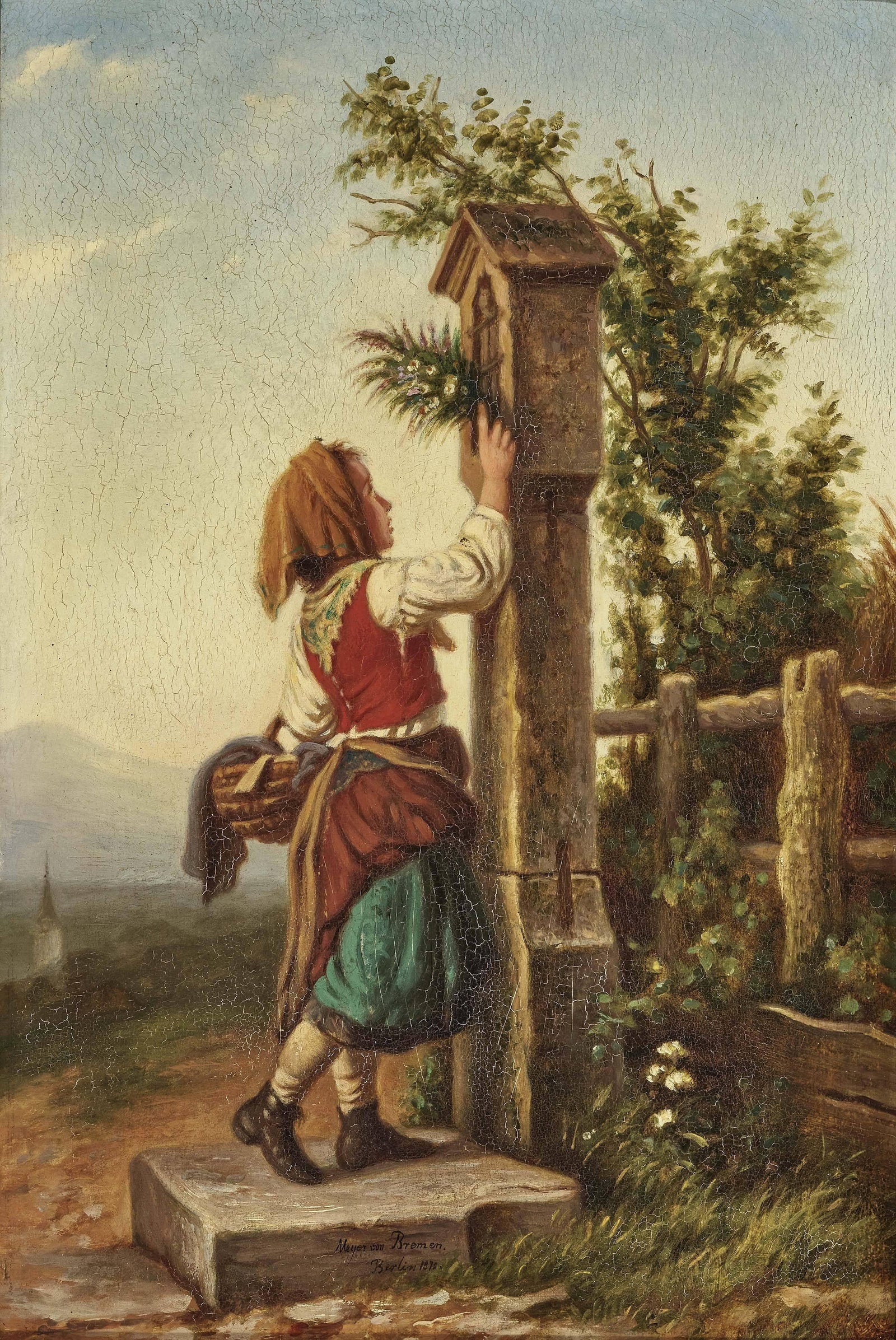 On the way home