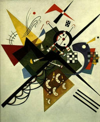On White II by Wassily Kandinsky — hand-painted abstract oil painting reproduction on canvas