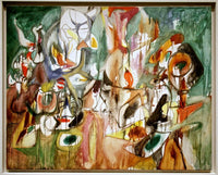 One Year the Milkweed by Arshile Gorky — hand-painted abstract oil painting reproduction on canvas
