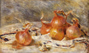Onions by Pierre-Auguste Renoir — fruit oil painting wall art, Impressionism