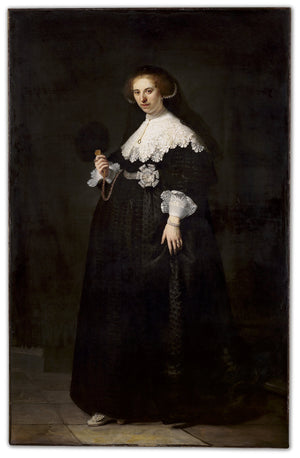 Portrait of Oopjen Coppit - Rembrandt