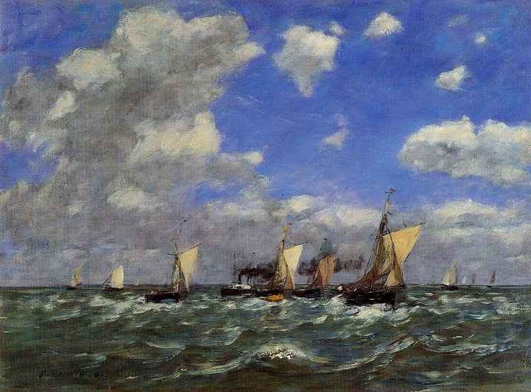 Open Sea - Eugene Boudin