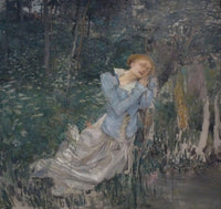 Ophelia by Jules Bastien-Lepage — hand-painted portrait oil painting reproduction on canvas
