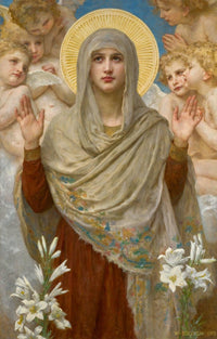 Ora Pro Nobis by William-Adolphe Bouguereau — hand-painted cultural oil painting reproduction on canvas