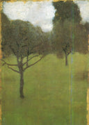 Orchard by Gustav Klimt — flower oil painting wall art, Symbolism