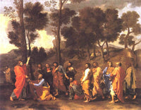 Ordination by Nicolas Poussin — hand-painted portrait oil painting reproduction on canvas