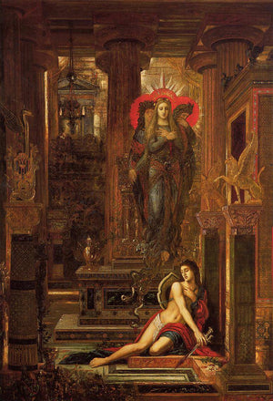 Orestes and the Erinyes - Gustave Moreau