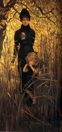 Orphan by James Tissot, male oil painting wall art, Realism
