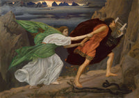 Orpheus and Eurydice by Edward Poynter — hand-painted cultural oil painting reproduction on canvas