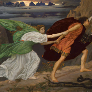 Orpheus and Eurydice by Edward Poynter — Oil Painting Reproduction