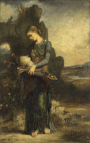 Orpheus by Gustave Moreau — hand-painted cultural oil painting reproduction on canvas