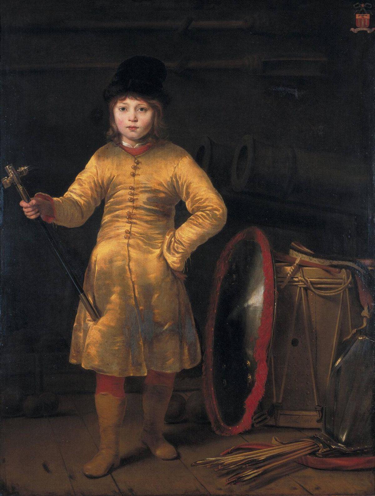 Otto Van Der Waeyen in a Polish Costume