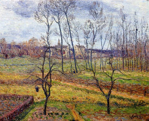 Overcast Weather at Nesles la Vallee - Gustave Loiseau