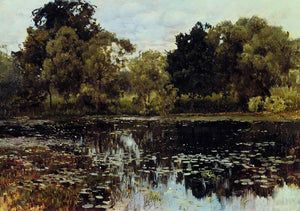 Overgrown pond - Isaac Levitan