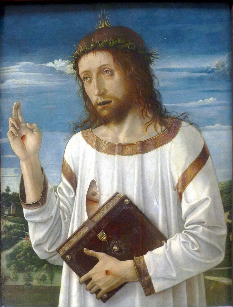 Christ Blessing - Giovanni Bellini