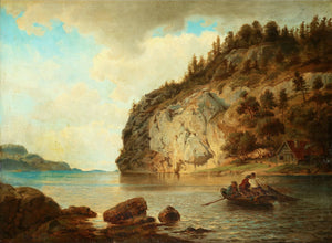 På Kystenby the Coast - Hans Gude