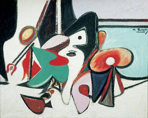 Painting by Arshile Gorky — hand-painted abstract oil painting reproduction on canvas