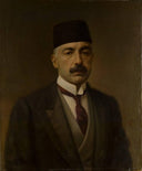 Portrait of Vosough od-Dowleh by Kamal-ol-Molk — male oil painting wall art