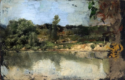 Paisaje Con Río in kitchen