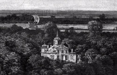 Palace on the Water in Warsaw in living room