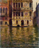 Palazzo Dario by Claude Monet — hand-painted architectural oil painting reproduction on canvas