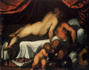 Venus Und Mars by Palma il Giovane — female oil painting wall art, Mannerism Late Renaissance