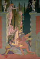 The Story of Psyche: panel 4. The Vengeance of Venus by Maurice Denis — hand-painted abstract oil painting reproduction on canvas