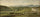 Panoramic Landscape with a Farmhouse in hallway