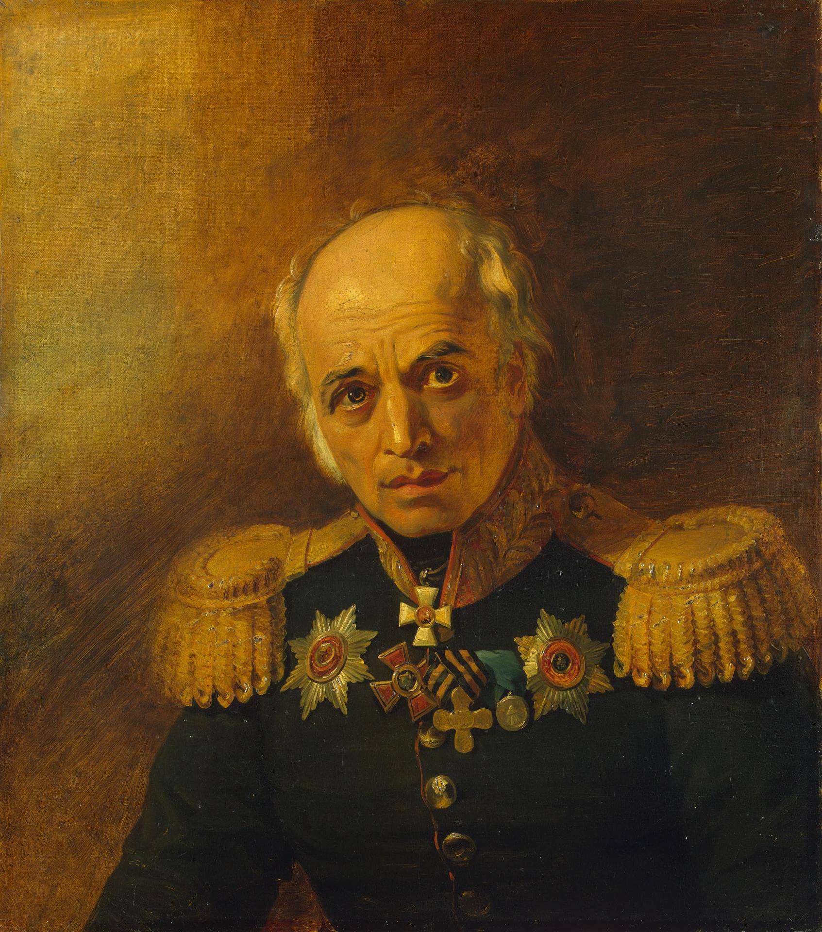 Panteleymon Egorovich Benardos, Russian General-Mayor - George Dawe