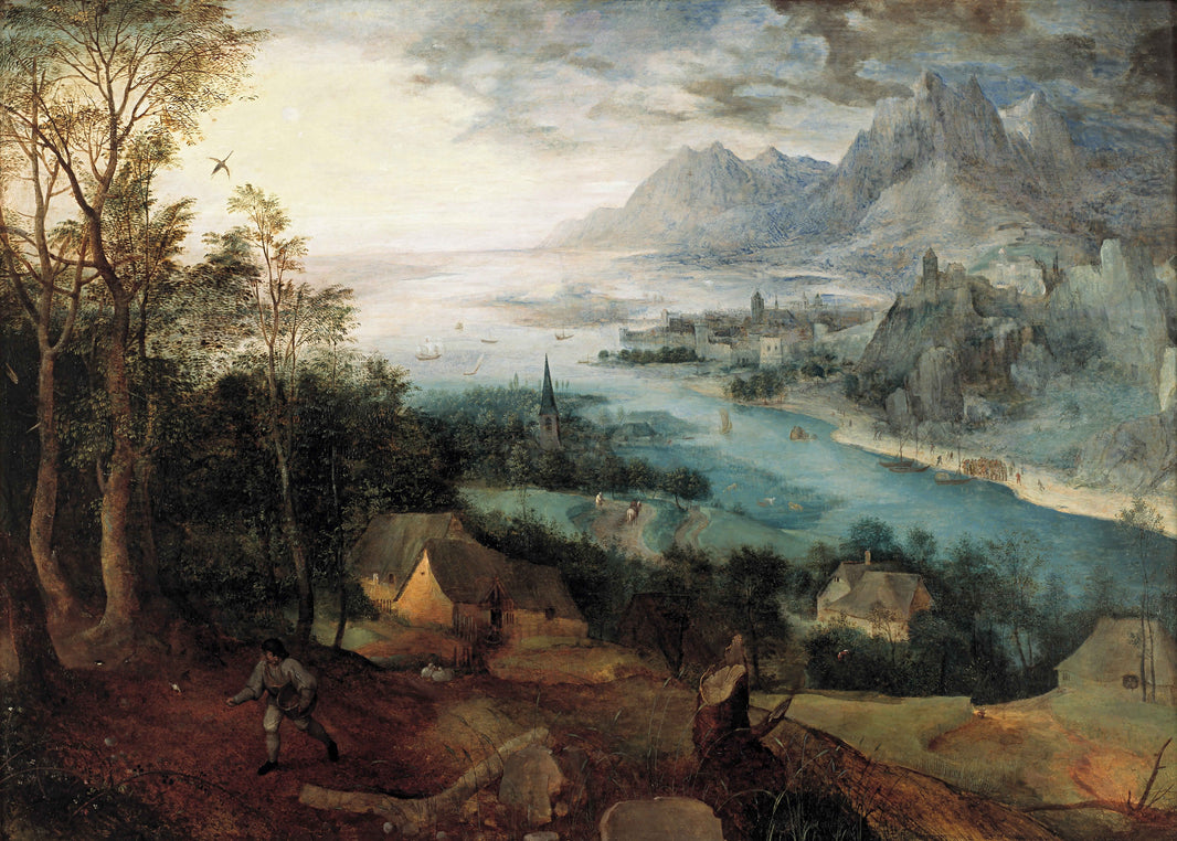 Parable of the Sower by Pieter Bruegel the Elder — hand-painted eco oil painting reproduction on canvas
